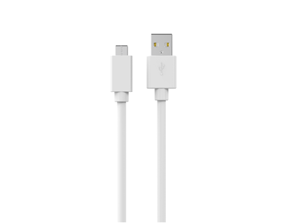 Sinox USB C til USB A kabel 1m Hvid