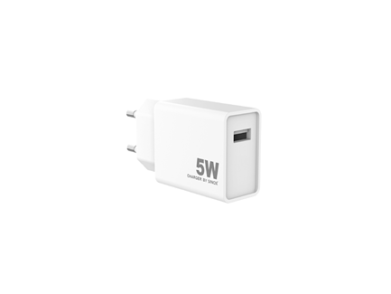 Sinox 230V USB-A oplader 5W Hvid