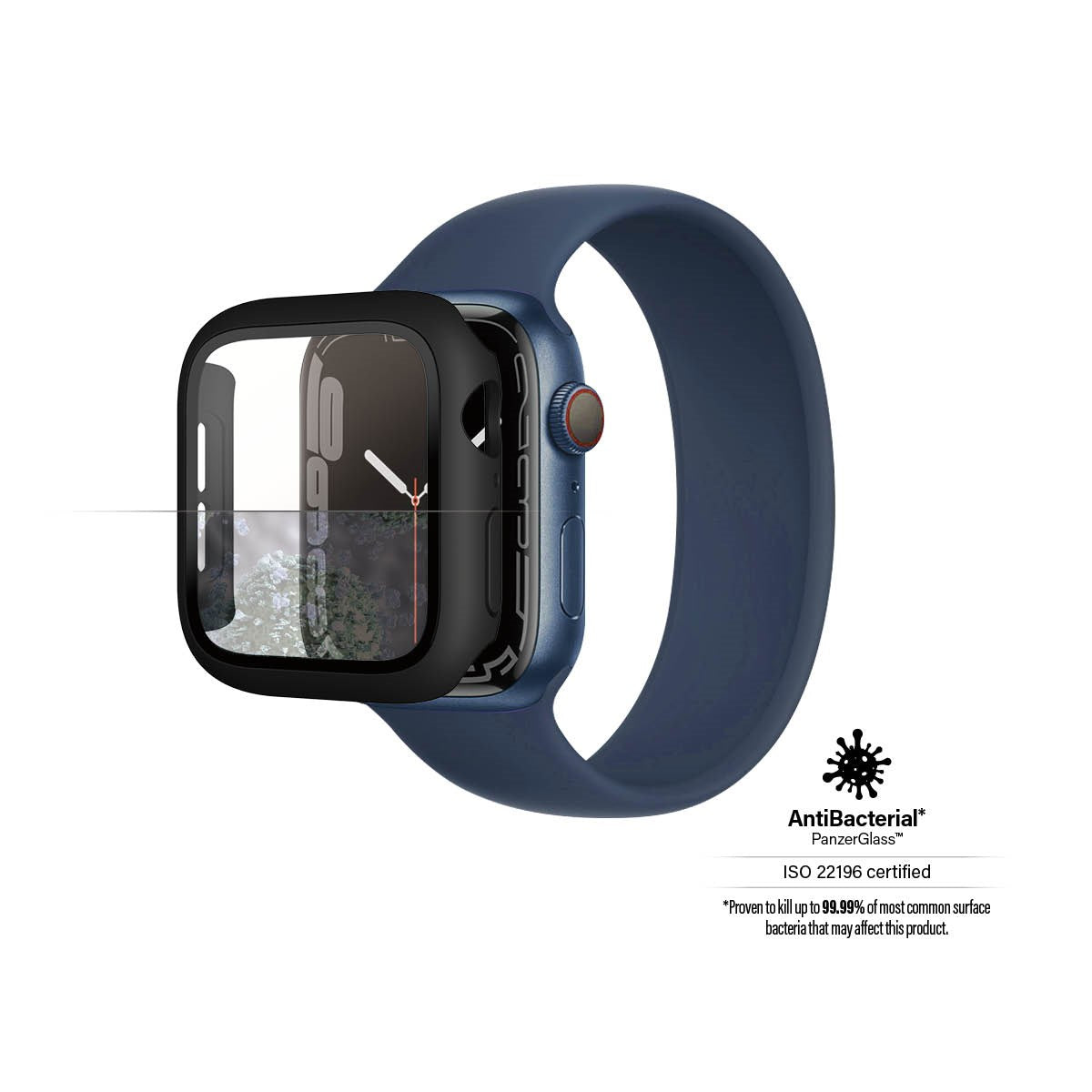 PanzerGlass™ Full Body Apple watch 7 (45mm) Sort