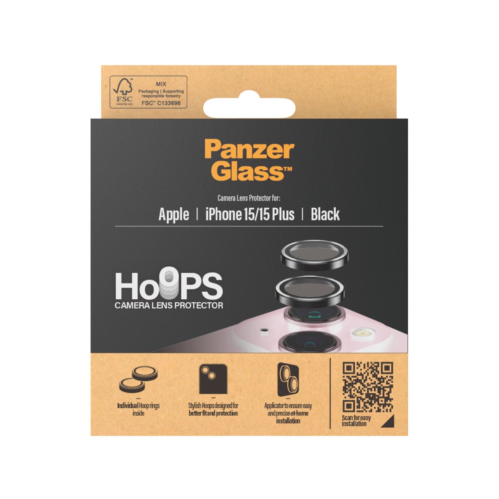 PanzerGlass™ Hoops for iPhone 15/15 Plus