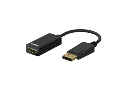Sinox DisplayPort til HDMI adapter, Sort