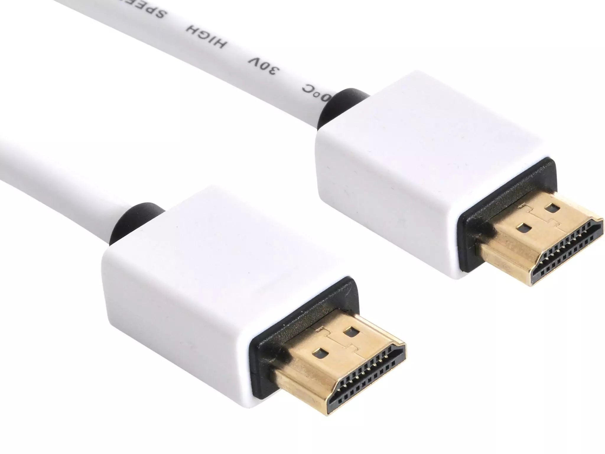 Sandberg HDMI 2.0 Kabel, Hvid (1m)