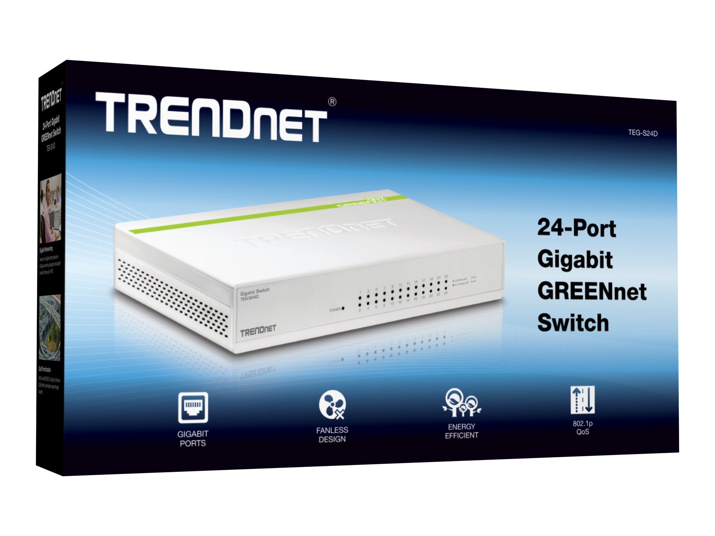TRENDnet TEG S24D Switch 24-porte Gigabit