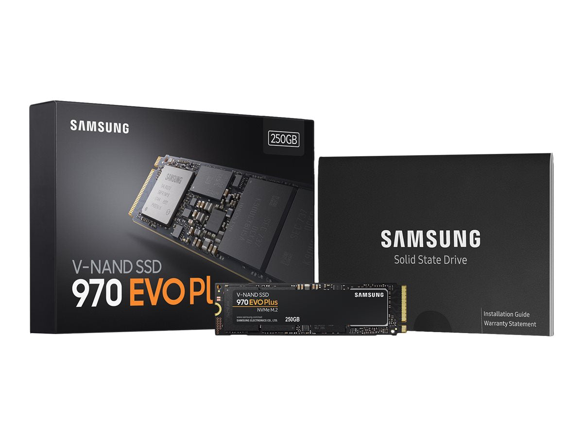 Harddisk Samsung 970 EVO MZ-V7S250BW 250GB M.2 - Lootbox.dk