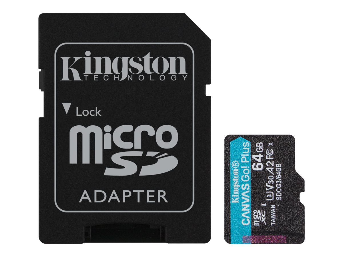 Kingston Canvas Go! Plus microSDXC, 64GB