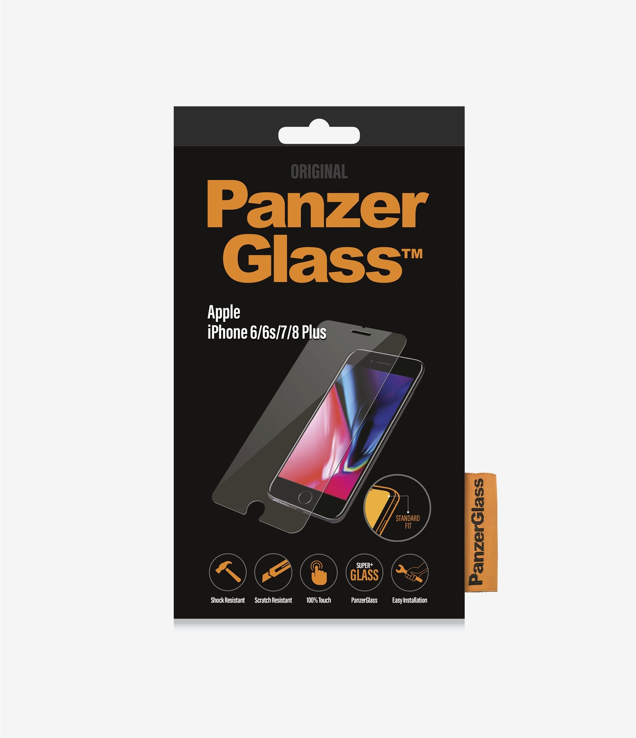 PanzerGlass™ iPhone 6/6s/7/8 Plus, Uden Ramme