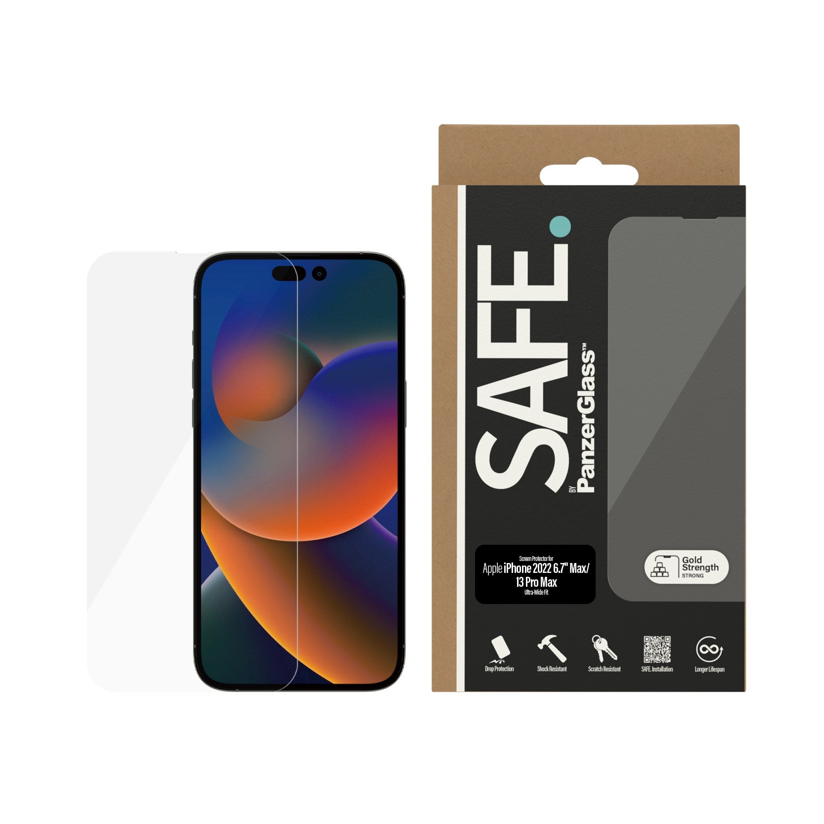 SAFE. by PanzerGlass™ iPhone 14 Plus/13 Pro Max Ultra-Wide-Fit