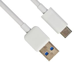 Sandberg USB-C til USB-A 3.0 Kabel, Hvid (2m)