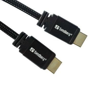 Sandberg HDMI 2.0 Kabel, Sort (1m)