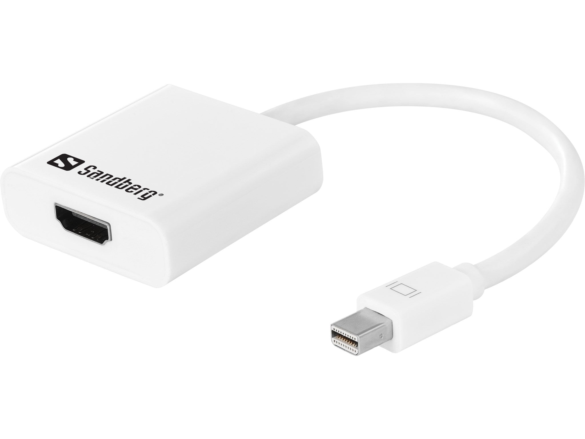 Sandberg Mini DisplayPort til HDMI Adapter