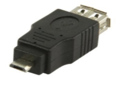 USB 2.0, A hun til Micro B han, Adapter