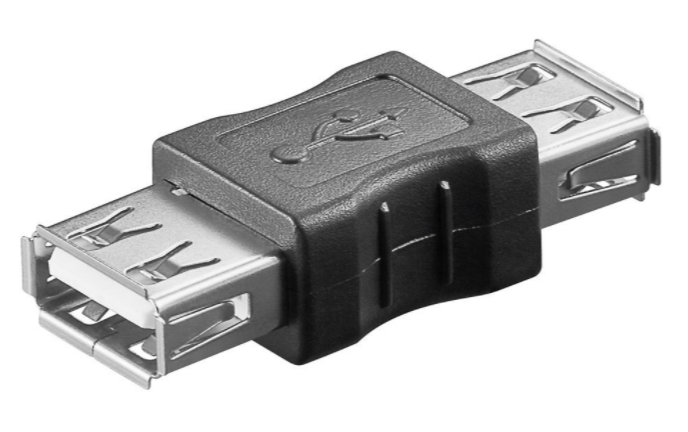 USB A til USB A Adapter, USB 2.0