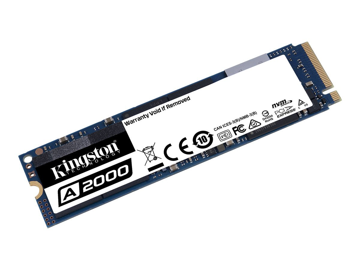 Harddisk Kingston SSD A2000 500GB M.2 - Lootbox.dk