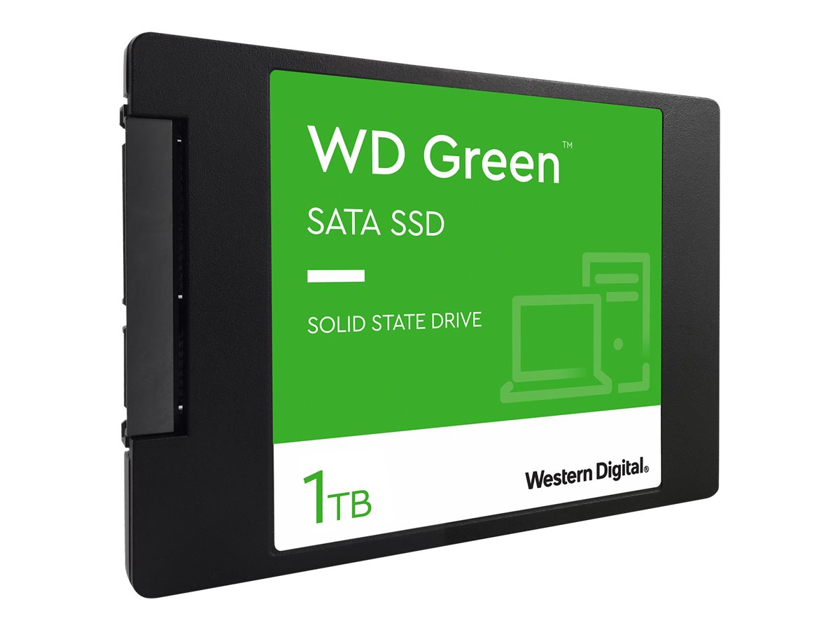 Harddisk WD Green WDS100T2G0A 1TB 2.5" SATA-600 - Lootbox.dk